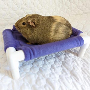 READY TO SHIP Guinea Pig Bed - Guinea Pig Hammock - Guinea Pig Cot - Small Pets Bed - Guinea Pig Accessories - Guinea Pig Bed