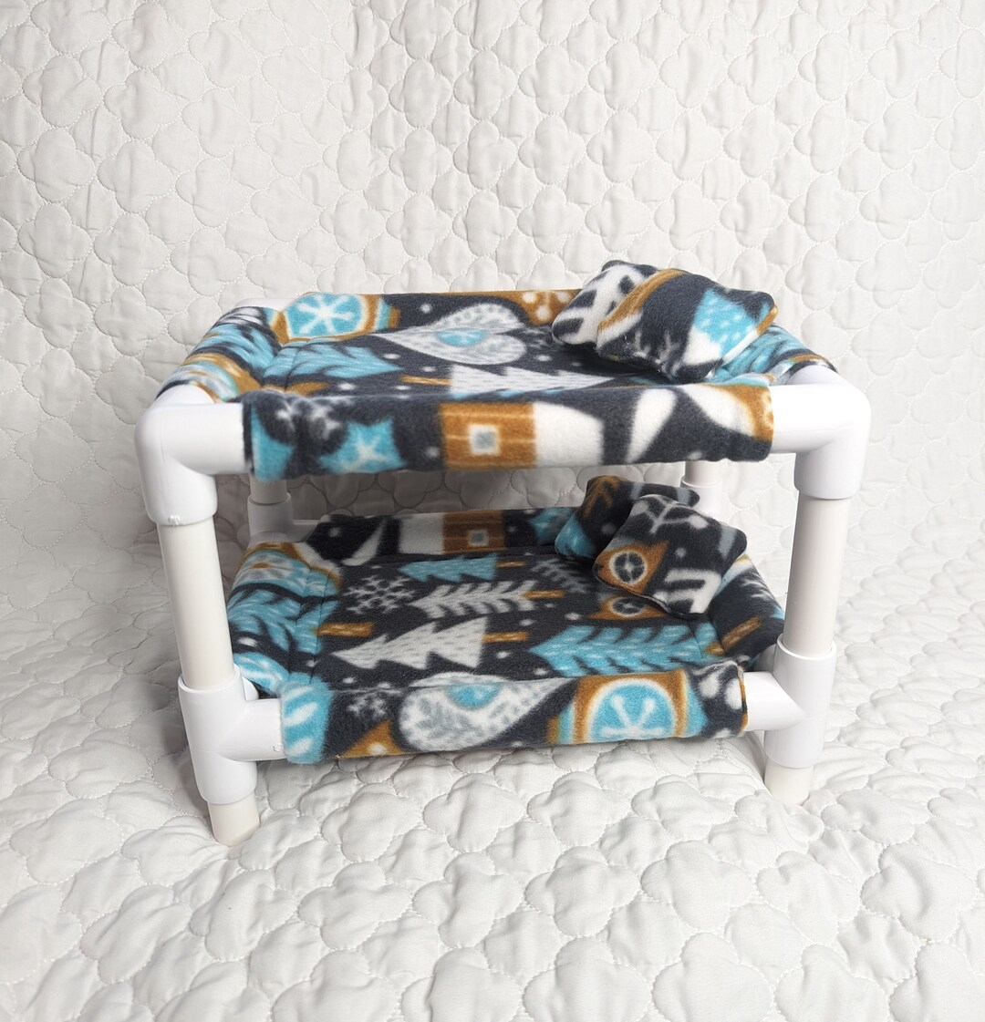 READY TO SHIP Guinea Pig Bunk Bed Guinea Pig Bedding Guinea Pig Hammock
