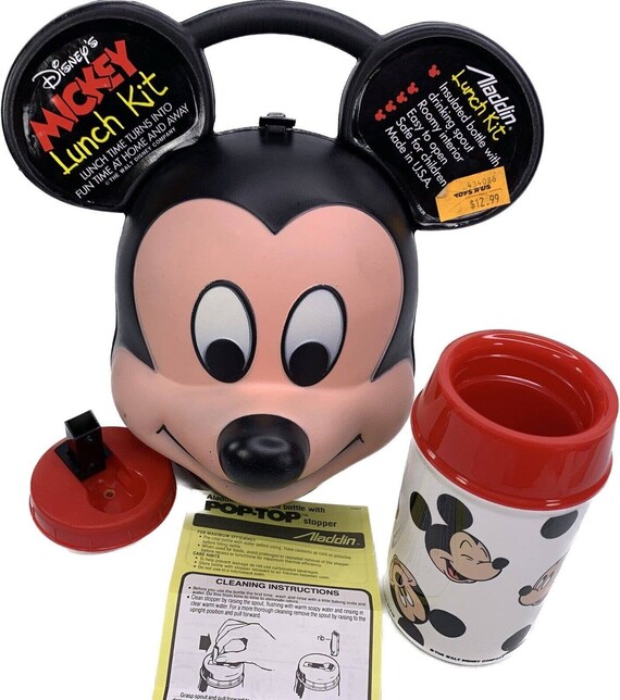 Mickey Mouse Head Aladdin Lunch Kit with Insulated Bo… Gem