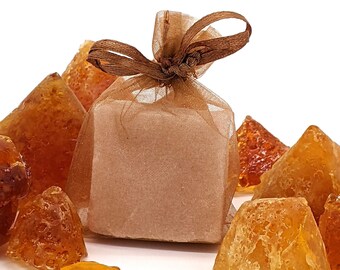 Amber Perfume Solid Block // Natural // Vegan // Alcohol Free // Pocket Size // Cruelty Free