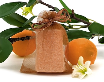 Orange Blossom Perfume Solid Block // Natural // Vegan // Alcohol Free // Pocket Size // Cruelty Free