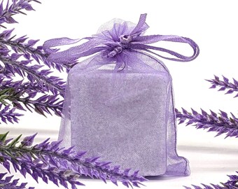 Lavender Perfume Solid Block // Natural // Vegan // Alcohol Free // Pocket Size // Cruelty Free