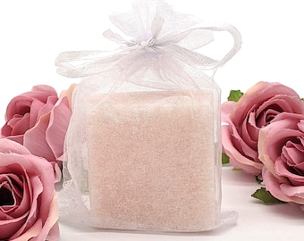 Rose Perfume Solid Block // Natural // Vegan // Alcohol Free // Pocket Size // Cruelty Free