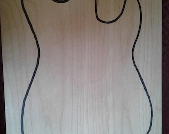 Electric Guitar Alder Body Blanks – High Quality Alderwood Blank – Superior guitar body for all common electric builds