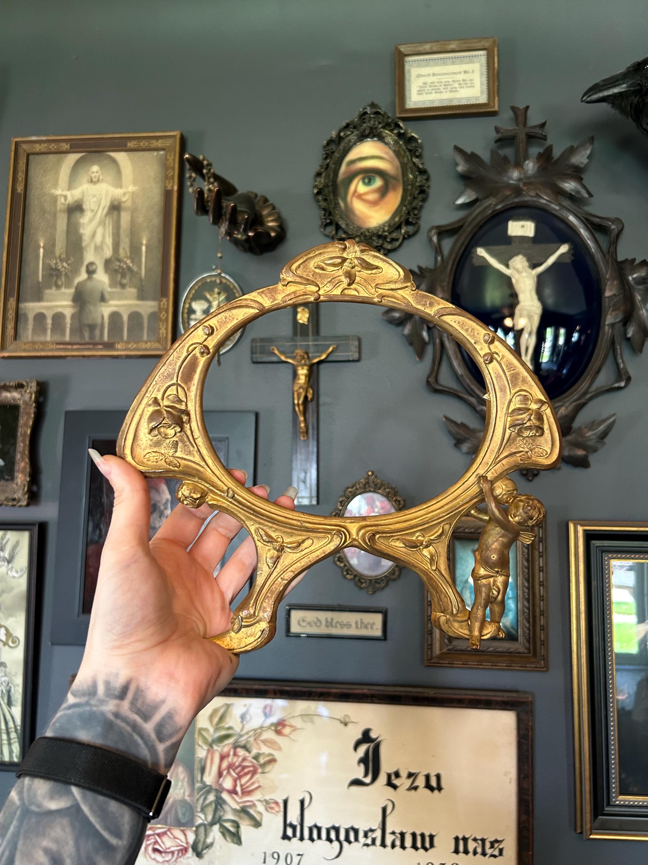 Metal Angel Picture Frame - Etsy