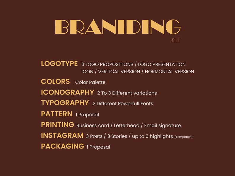 Custom Visual Identity Package, Charte Graphique, Branding Kit, Brand Guideline image 2