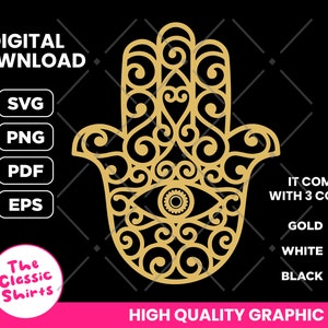 The Khmissa Berber Symbol, Hamsa moroccan amazigh symbol, Khmissa vector svg png, digital download (High quality Vector)