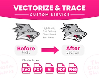 Custom Vectorize service, Vector Redraw, Image To Vector, Logo & Image Redraw Service, Custom Logo SVG | Improve Quality | High Resolution