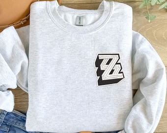 Zenless Zone Zero Broderad tröja: Anime-inspirerad unisex-tröja