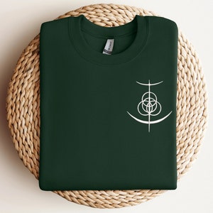 Limited Edition Elden Ring EMBROIDERED Sweatshirt, Stylish Gaming Apparel for Fans, Cozy and Stylish Gamers&#39; Wear, Perfect Gift for Gamers