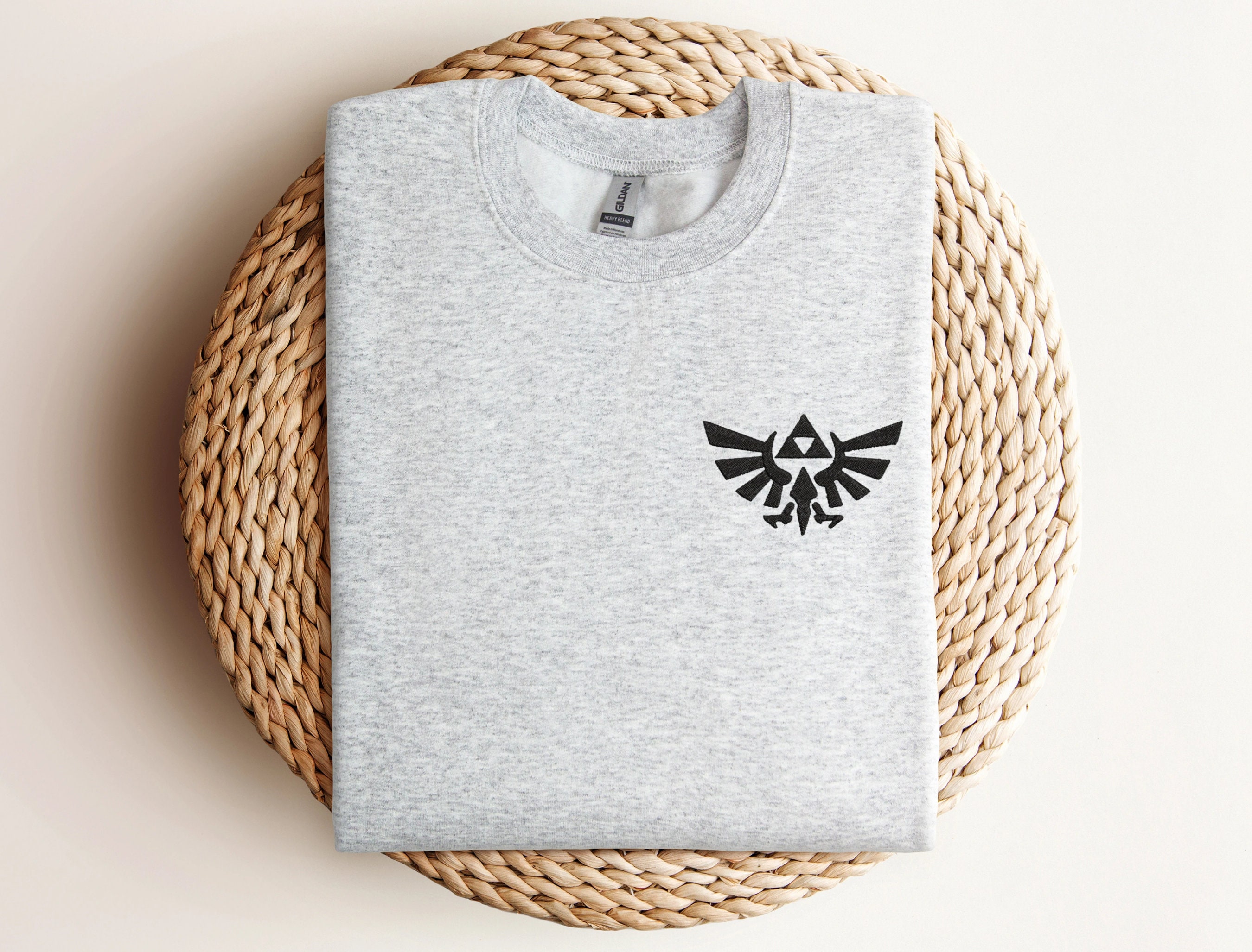 Discover La Légende De Zelda T-Shirt Brodé