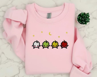 Sudadera bordada de Stardew Valley Junimo: moda gamer acogedora
