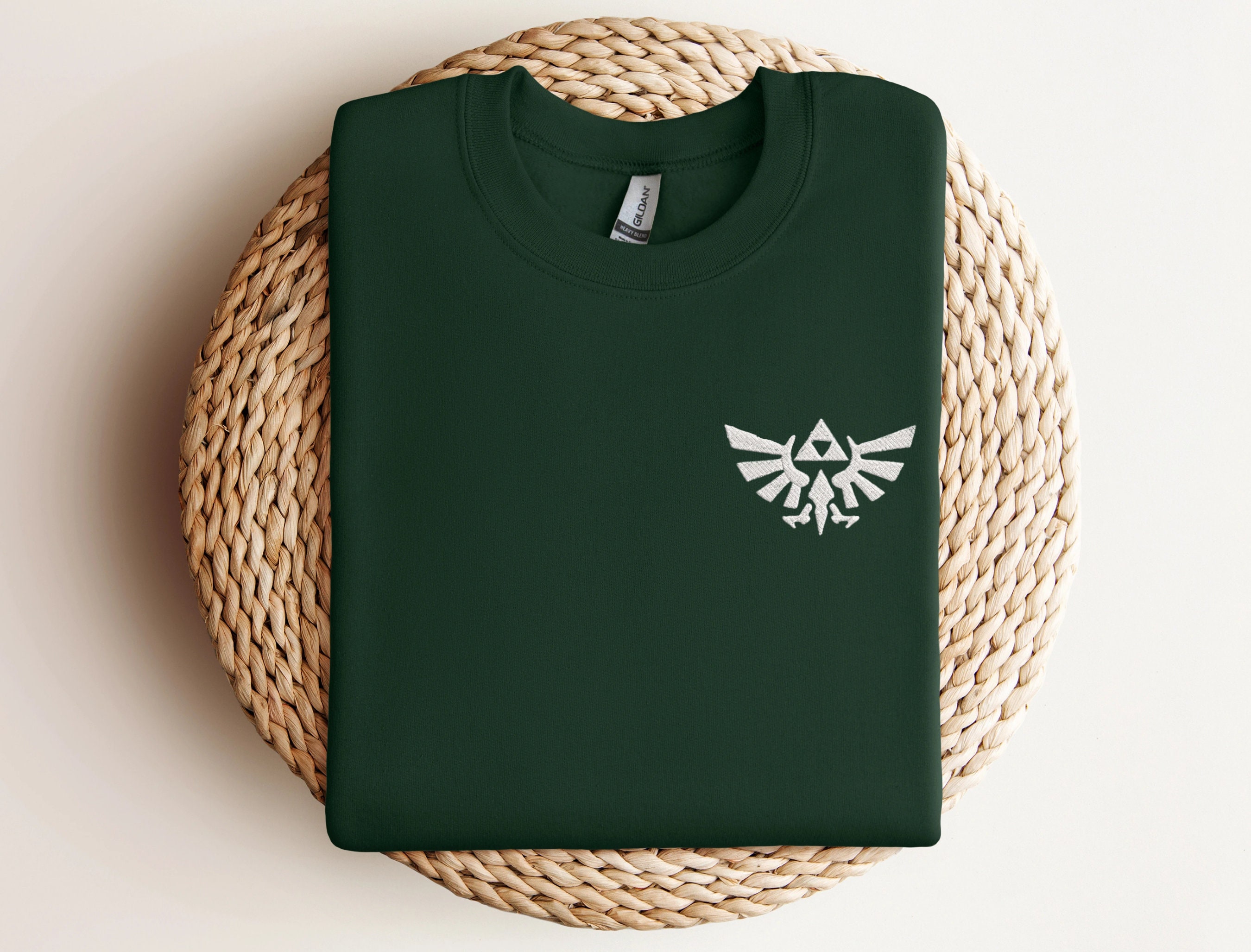 Discover La Légende De Zelda T-Shirt Brodé