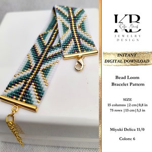 Two Loom Bracelets Patterns, Miyuki Delica Bead Loom Sun Two Loom Bracelets Patterns, Miyuki Delica Bead Loom Sun