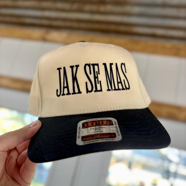 Casquette camionneur brodée Jak Se Mas
