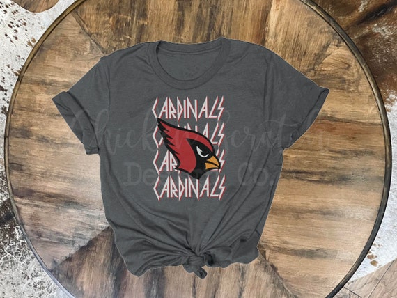 Columbus Cardinals Def Leopard Inspired School Spirit Shirt Red and Gold School Spirit Shirt Columbus Texas Bella Canvas Tee Shirt