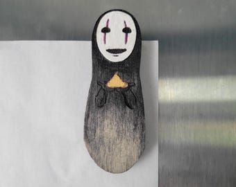 No Face Fridge Magnet (Spirited Away)