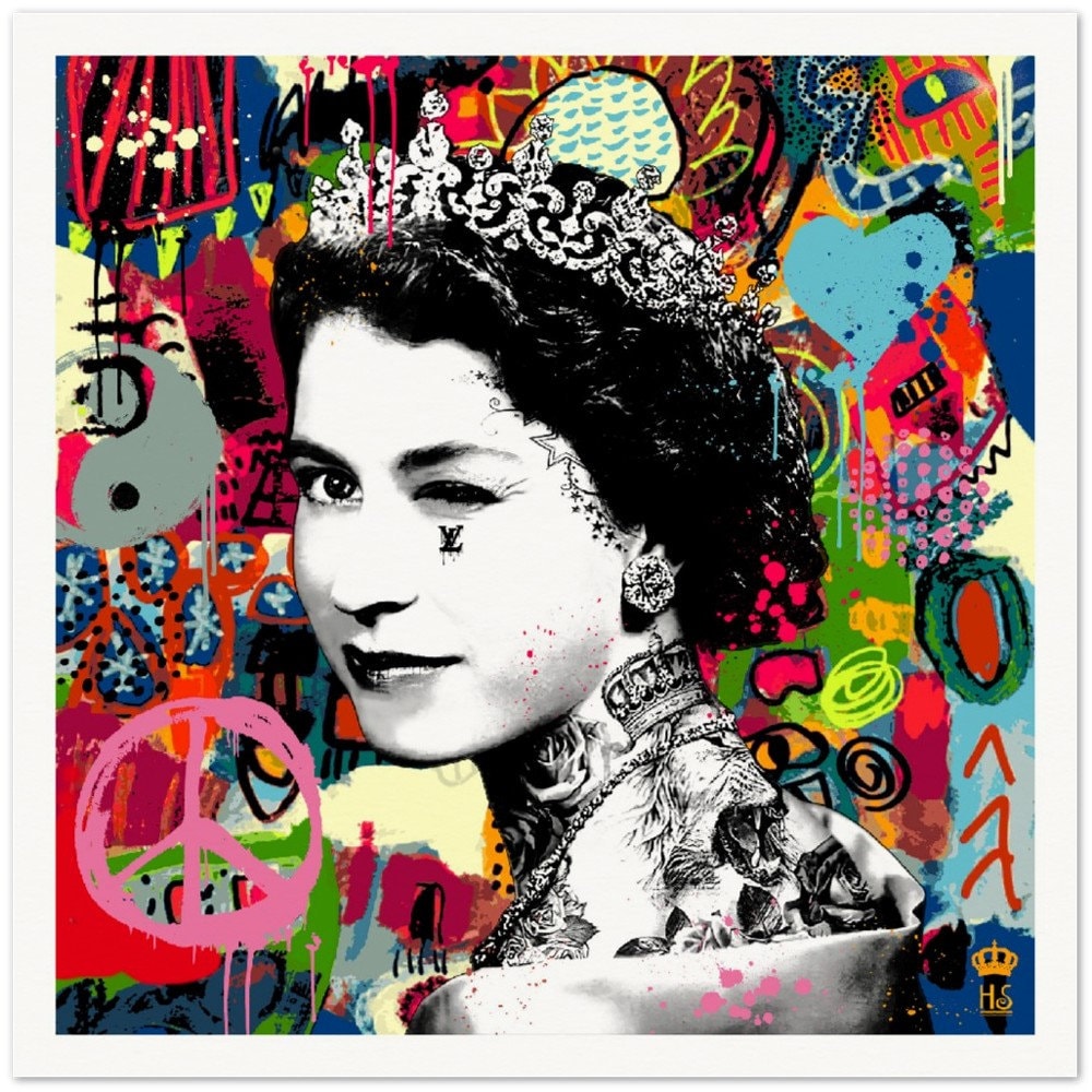  Queen & Empress in History Portrait Scroll Poster Royal Consort  Print Wall Art Home Decor (Eugénie de Montijo): Posters & Prints