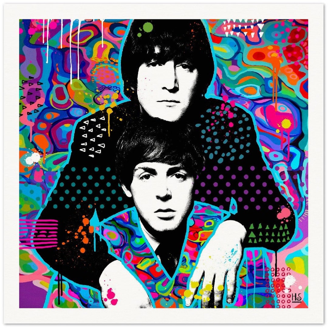 Beatles Pop Art - Etsy