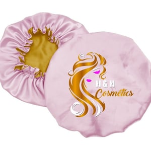 Bonnet double side satin