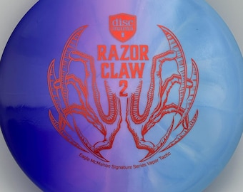 Discmania Razor Claw 2 Tactic dyed disc golf approach madhatter gradient dye