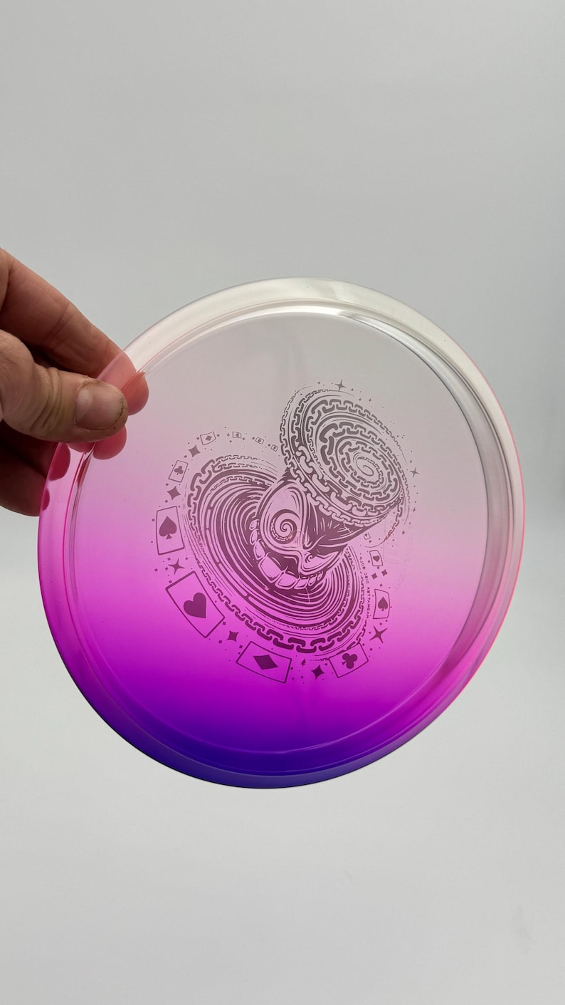 Discmania C-LINE DD3 dyed 180 disc golf mid range mad gradient dye Skeet Designs zdjęcie 5