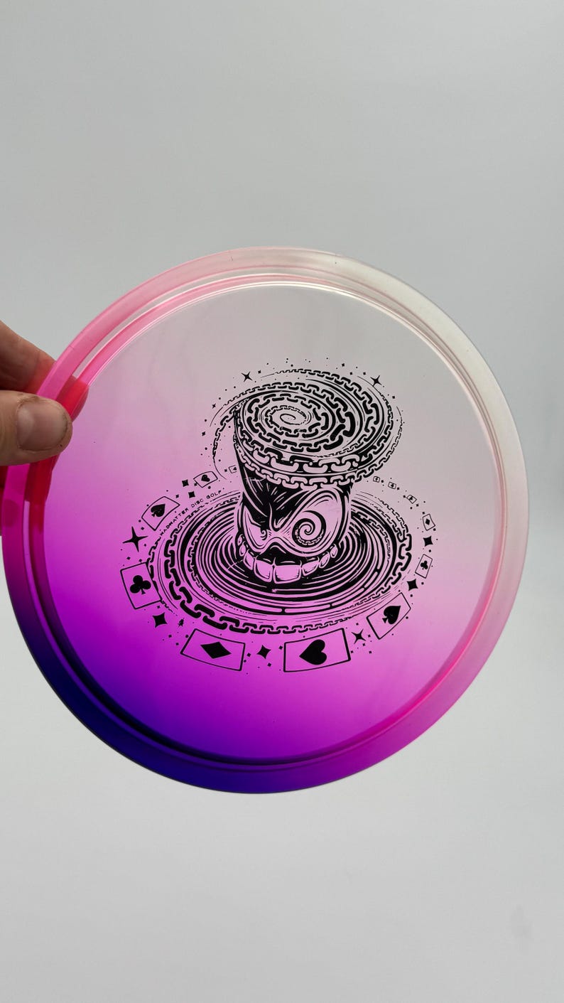Discmania C-LINE DD3 dyed 180 disc golf mid range mad gradient dye Skeet Designs zdjęcie 1