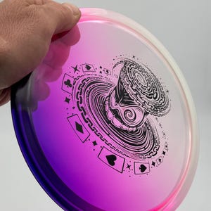 Discmania C-LINE DD3 dyed 180 disc golf mid range mad gradient dye Skeet Designs zdjęcie 3
