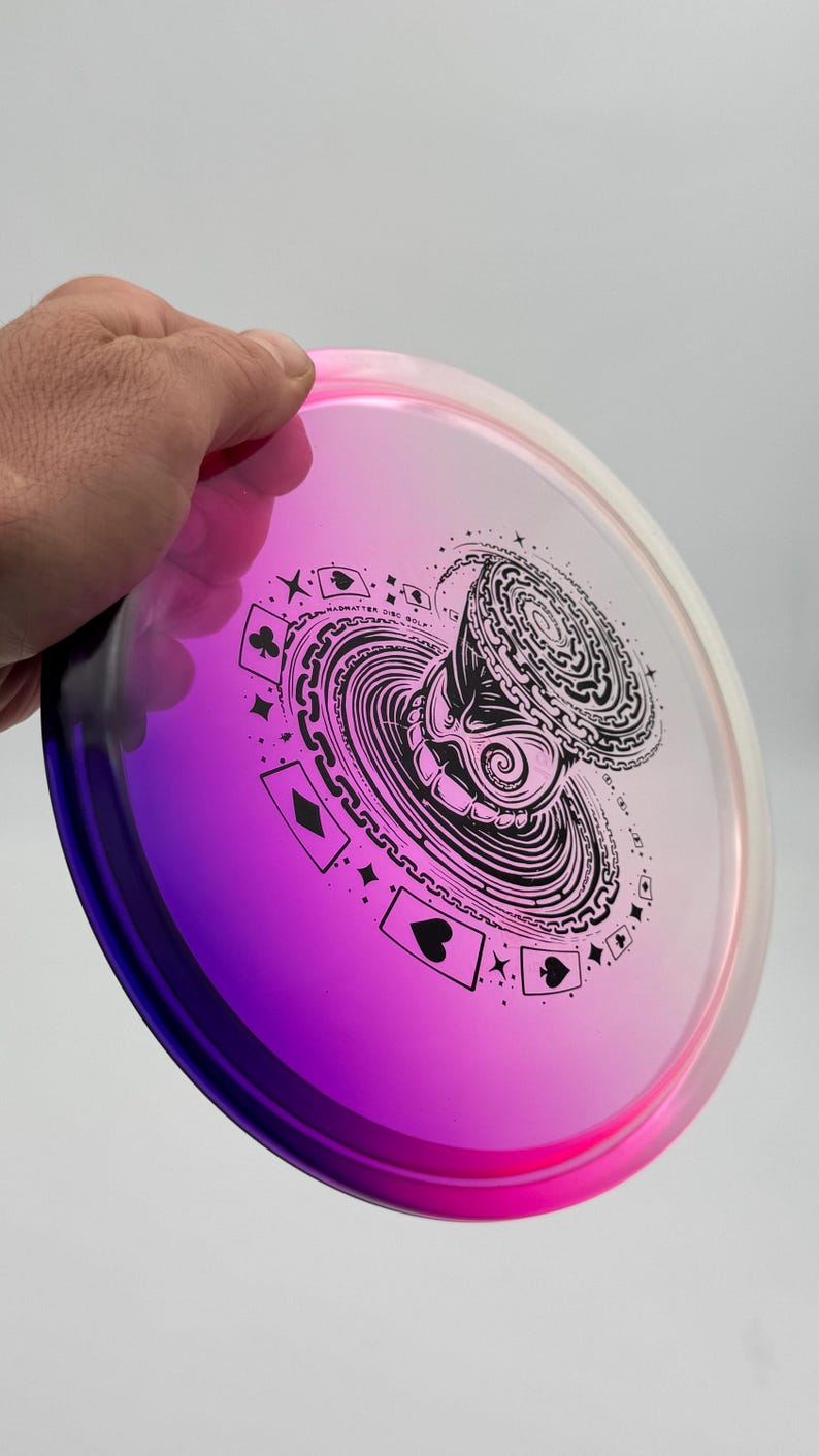 Discmania C-LINE DD3 dyed 180 disc golf mid range mad gradient dye Skeet Designs zdjęcie 3