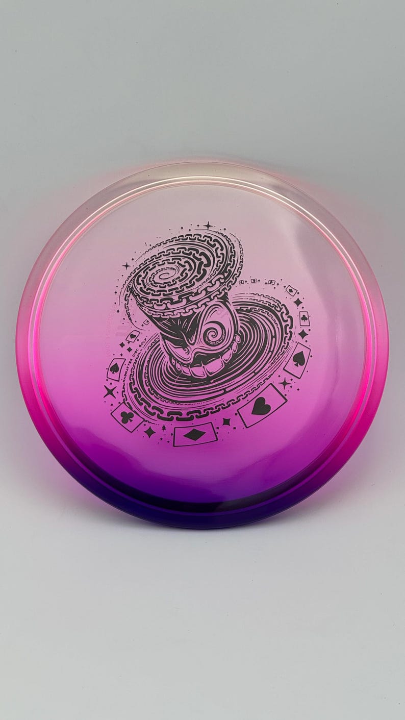 Discmania C-LINE DD3 dyed 180 disc golf mid range mad gradient dye Skeet Designs zdjęcie 2
