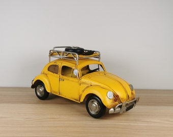 voiture coccinelle,  miniature, voiture collection, voiture nostalgique, vintage, décoration, cadeau