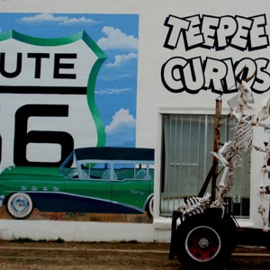 Kicks On Route 66, Wall Art, Route 66 Photo Print, Route 66 Travel Poster, Road Trips On The Mother Road, Tucumcari, Route 66 Photos