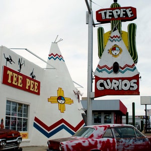 Historic Route 66 Wall Decor, Get Your kicks on 66, Nostalgic Route 66 Photo Print, Route 66 Travel Poster, Road Trips On The Mother Road
