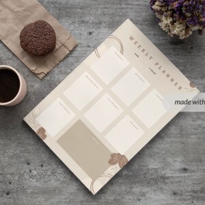 weekly planner,instant Download,printable planner
