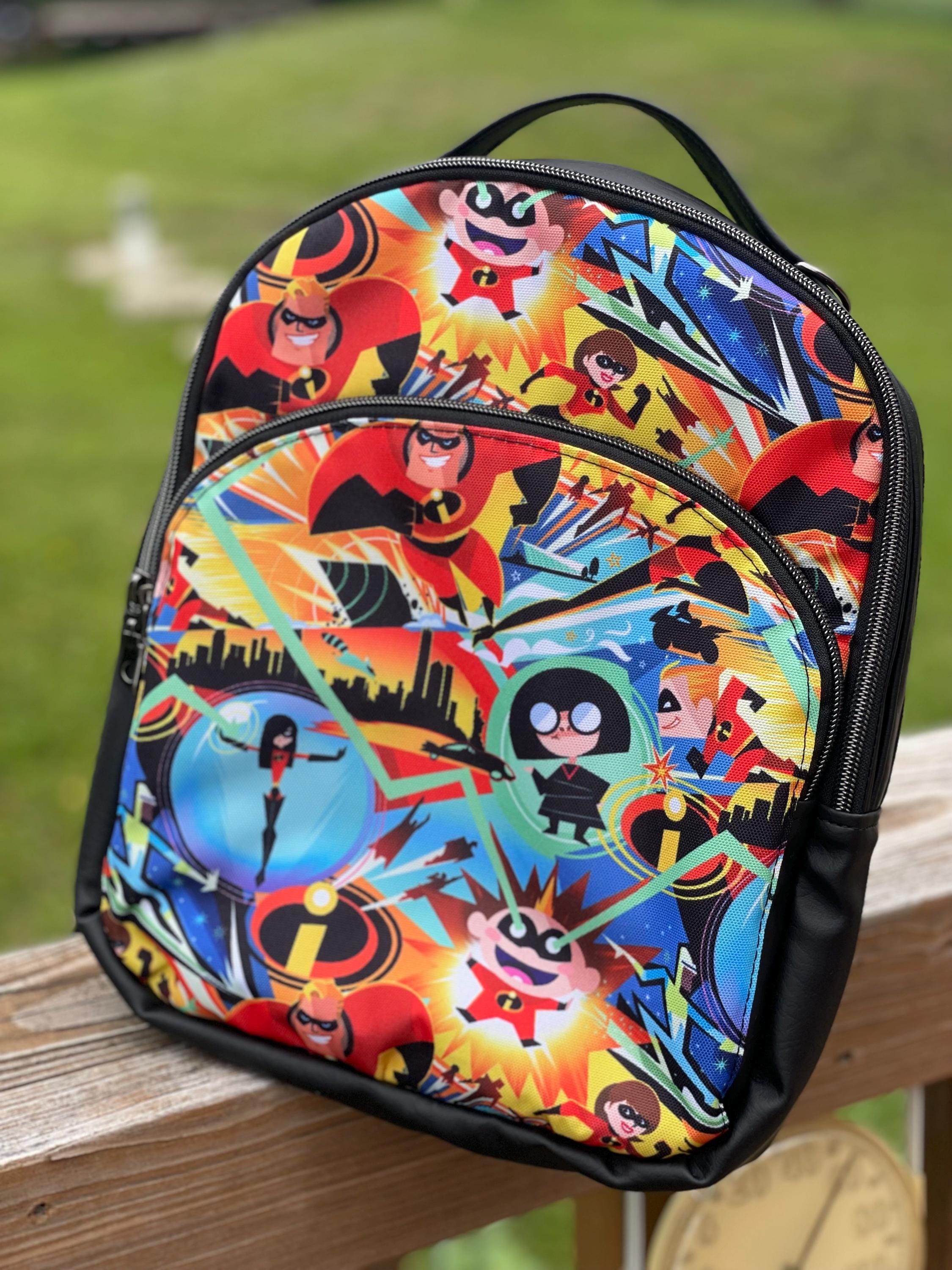 Incredibles Travel Backpack: 3-way Wearable Handmade Bag - Etsy display picture 1
