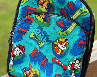Mochila de la Patrulla Canina: Bolso bandolera convertible hecho a mano