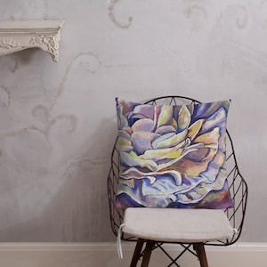 Accent Pillow with Original Art by Althia Prinsloo, Decorative Pillow for Your Home, Premium Pillow