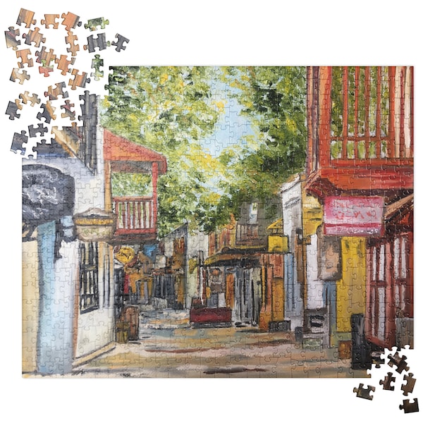 St Augustine Jigsaw puzzle with Original art by Althia Prinsloo