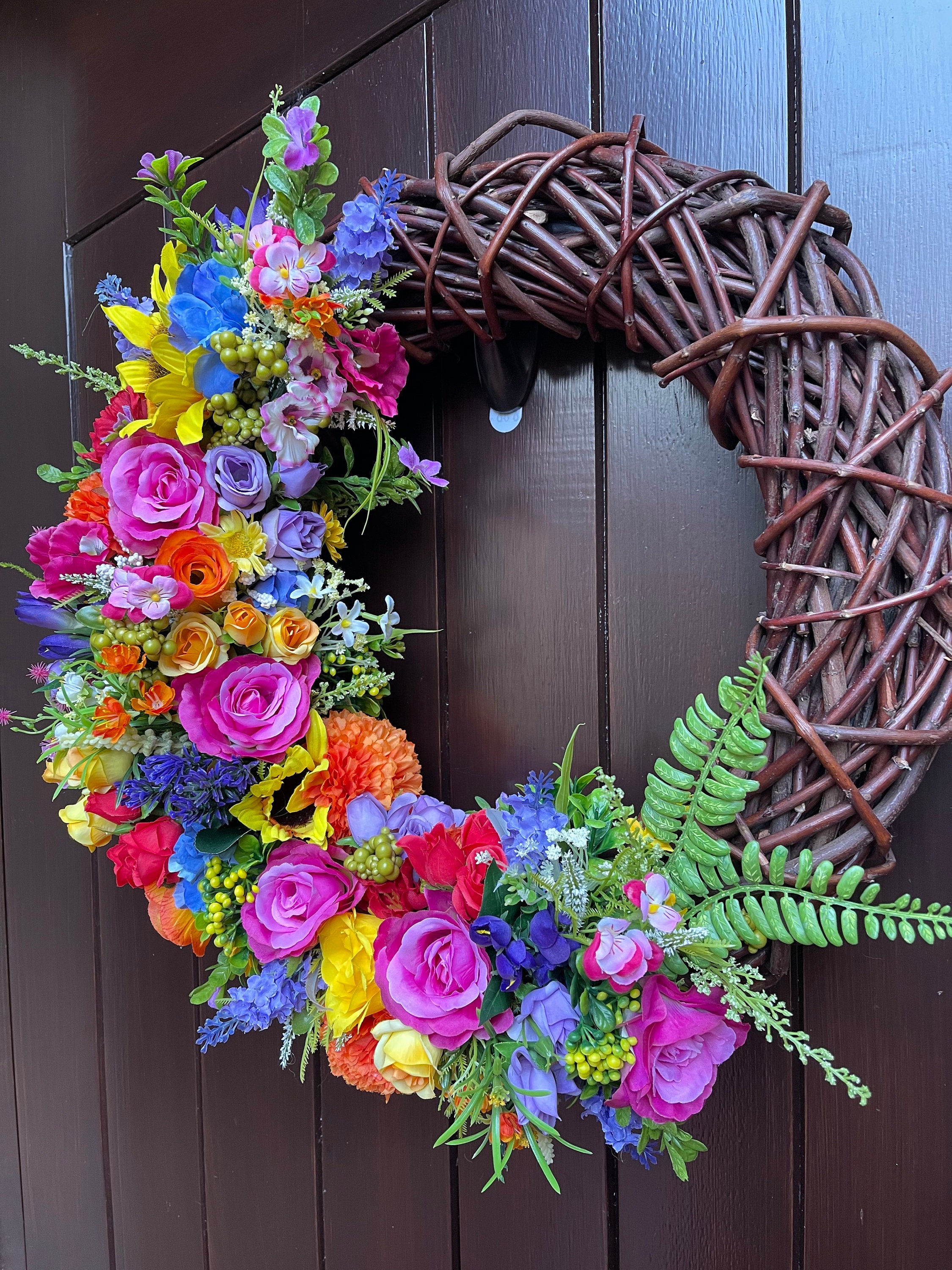 Luxury 50cm Door Wreath - Etsy