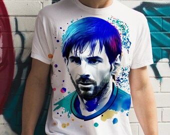 Epic Lionel Messi tshirt. Cool football tshirt, new design. Messi. For men and women.