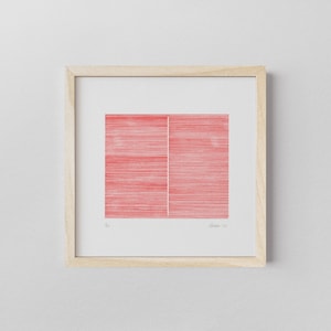 Midline — Limited Edition Giclée Art Print, 250 x 250 mm