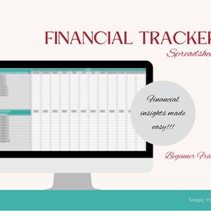 Financial Tracking Made Easy - Multi-Year Spreadsheet Template