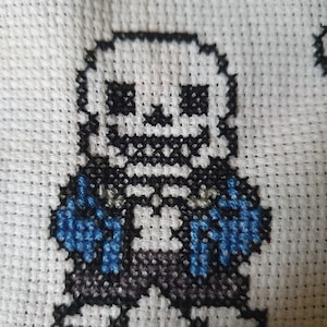 Sans Cross stitch pattern