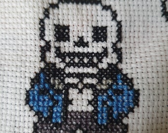 アンダーテール サンズ クロスステッチ パターン - Etsy 日本