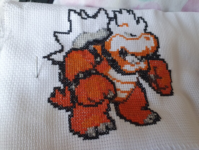Bowser Graph Pattern Bowser Cross Stitch Chart - Etsy