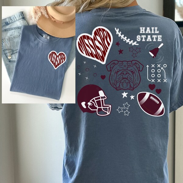 Mississippi State Hail State Lure SS Tee