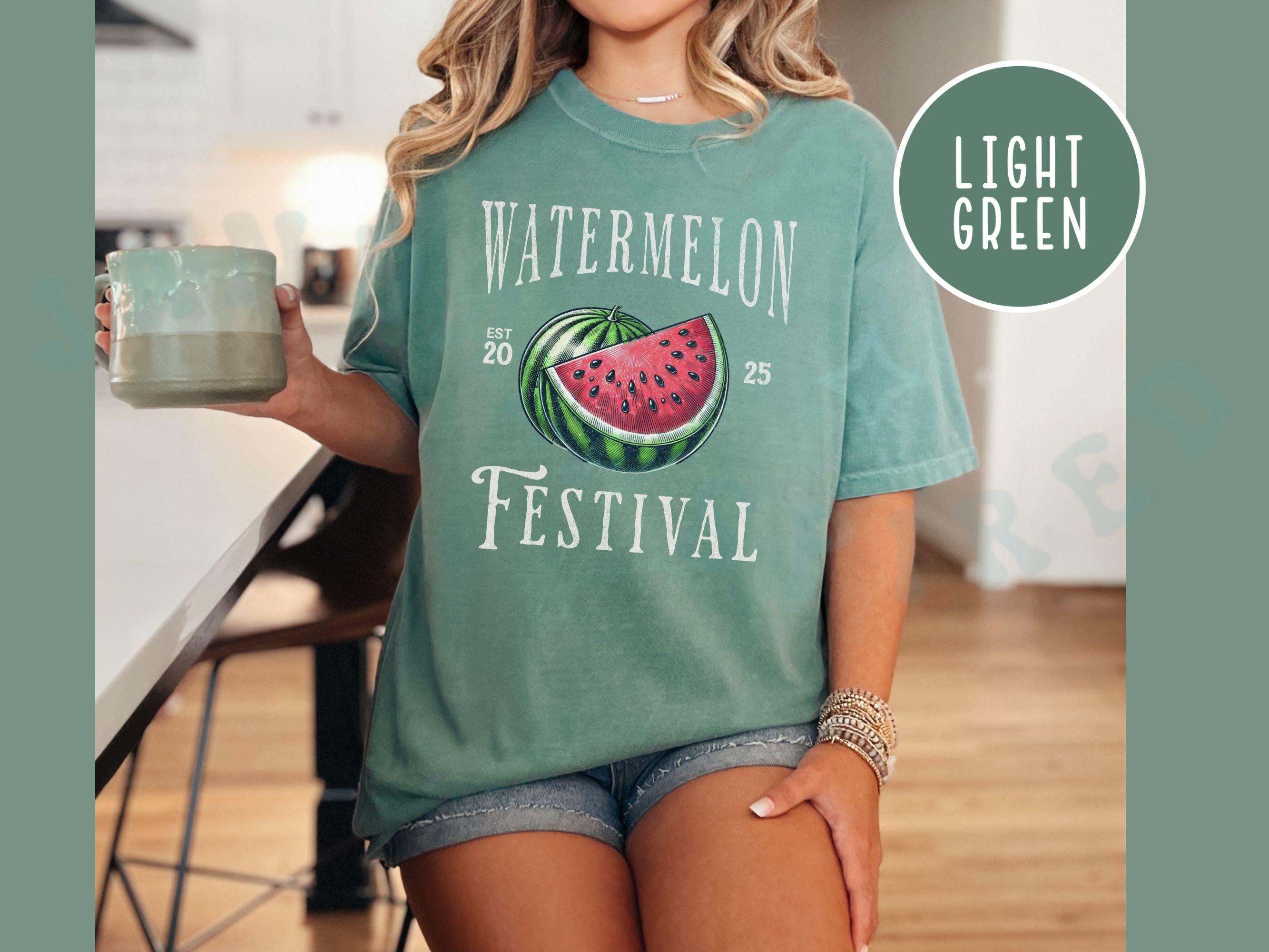 Watermelon Festival Summer T-shirt Outdoor Event Picnic