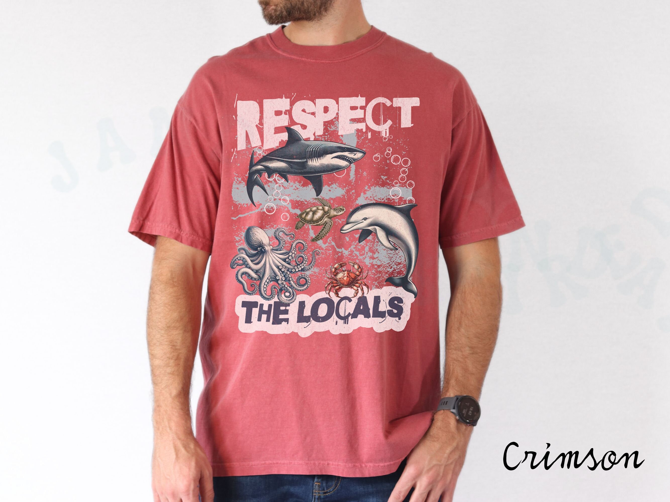 Respect the Locals Conservation T-shirt Environmental Wildlife ...