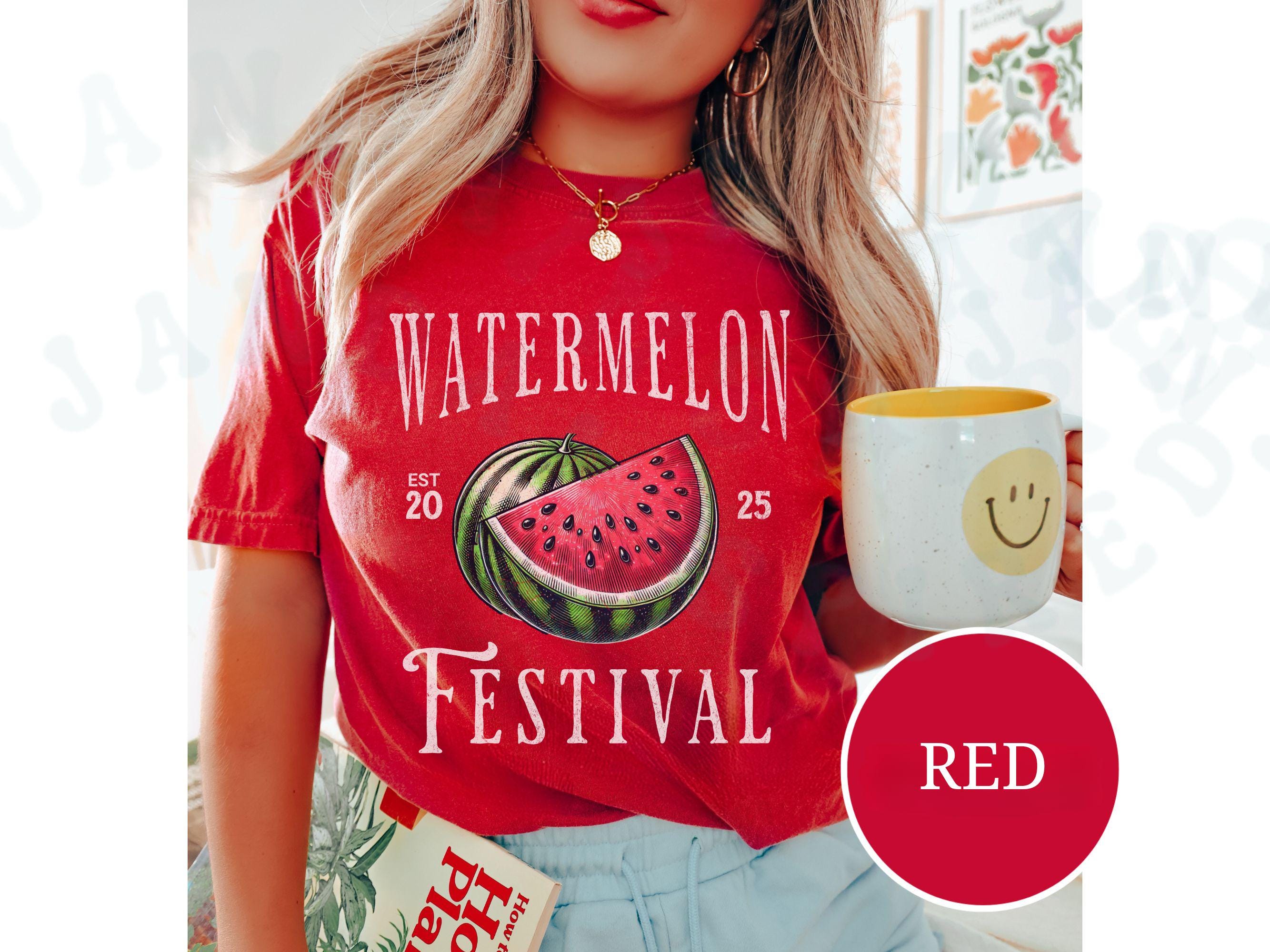 Watermelon Festival Summer T-shirt Outdoor Event Picnic
