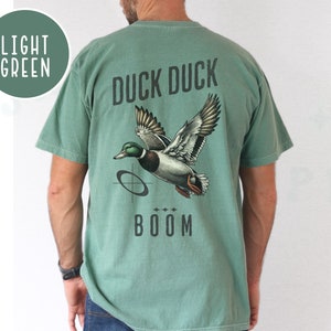 Wildlife Mallard Duck T-shirt Gift For Husband Dad Nature Outdoor Rugged Lifestyle Tee Bird Lover Flying Duck Graphic Humor Hunting Season